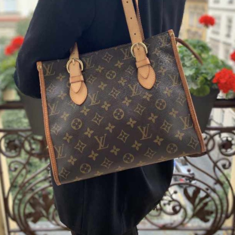 Louis Vuitton Popincourt Haut Monogram Tote Shoulder Bag